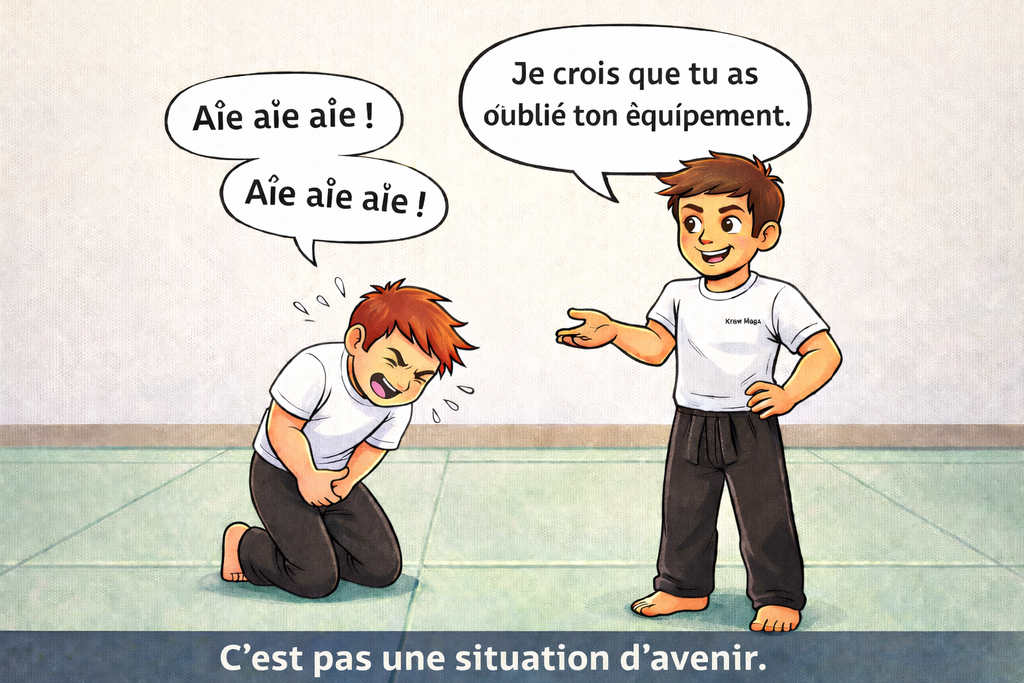 Tasse Krav Maga – "Sérieux, mais on sait rire" 💥☕