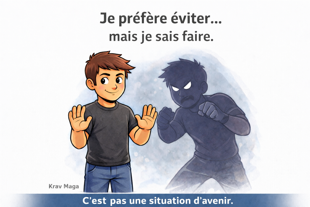 Tasse Krav Maga – "Efficace au combat, redoutable au café" ☕💪