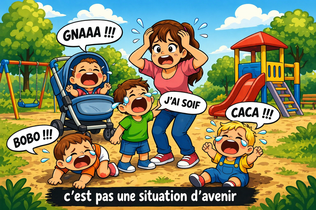 Tasse Parentalité – "À la maman qui fait tout" 💪👩‍👧