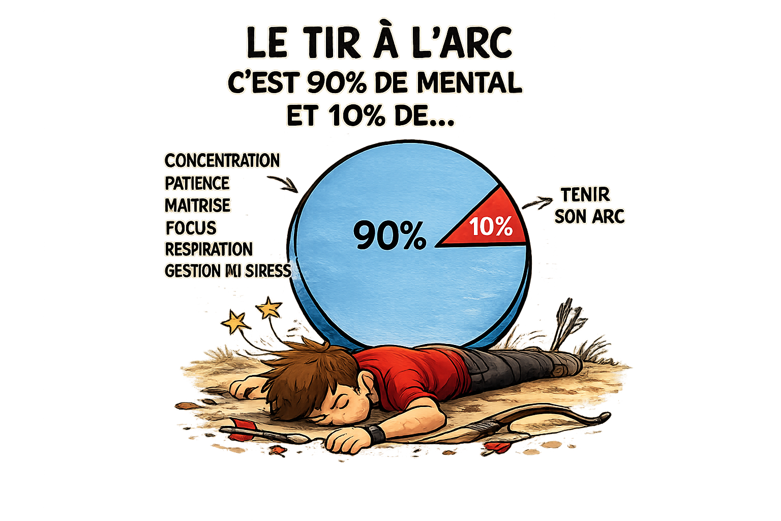 Tasse Tir à l'Arc – "Précis sur la cible, exigeant sur le café" 🏹☕
