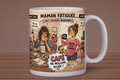 Tasse Fête des Mères – "Prends ton café, tu l'as mérité" ☕💐