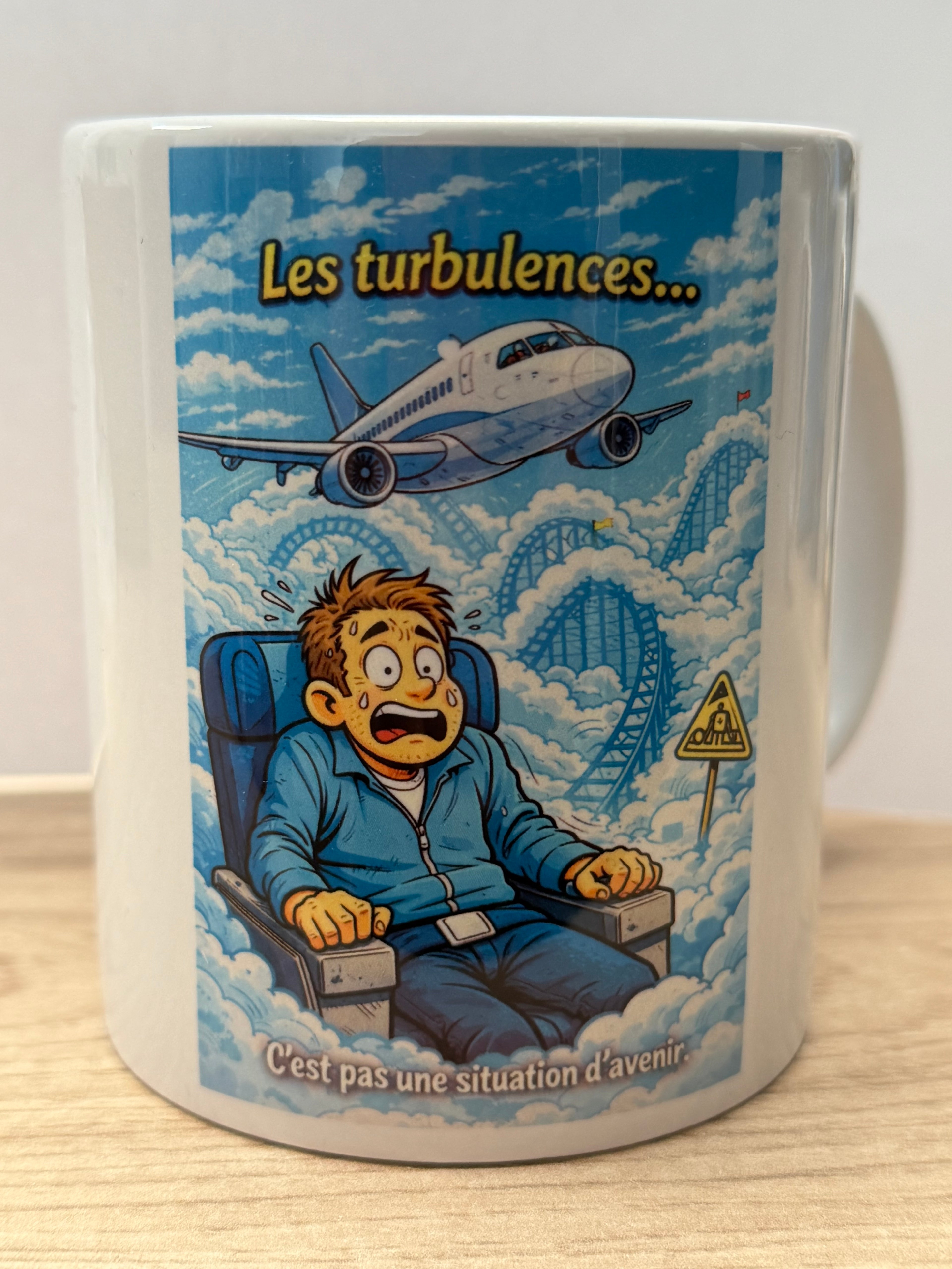 Tasse Aéronautique – "Deux passions, une tasse" ☕🛫